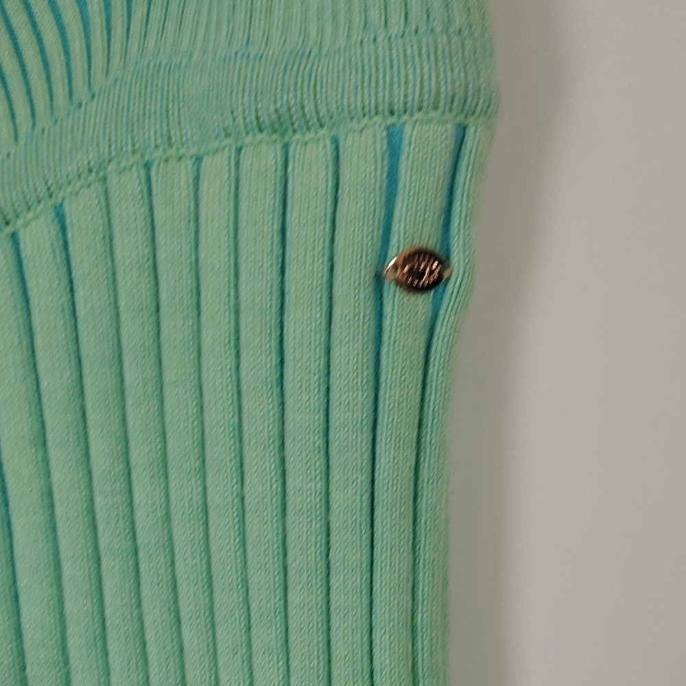 Sofia By Sofia Vergara Mint Ribbed Flare Pants. J - image 3